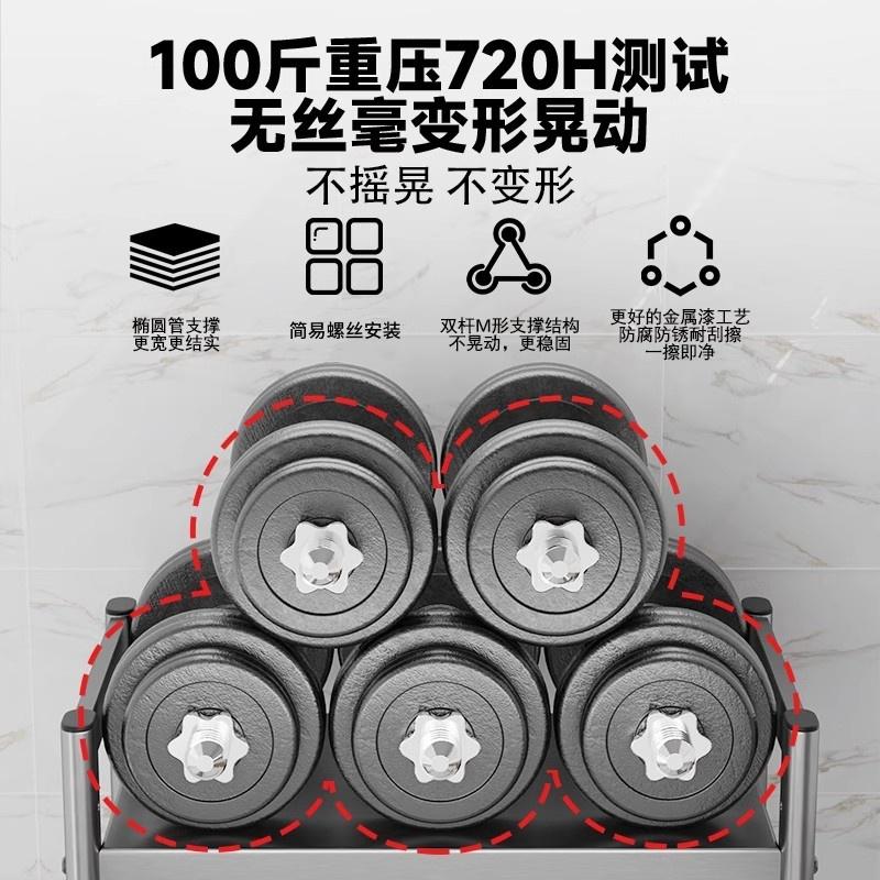 厨房微波炉置物架子家用桌台面多功能烤箱电饭锅锅具多层收纳支架 - 图2