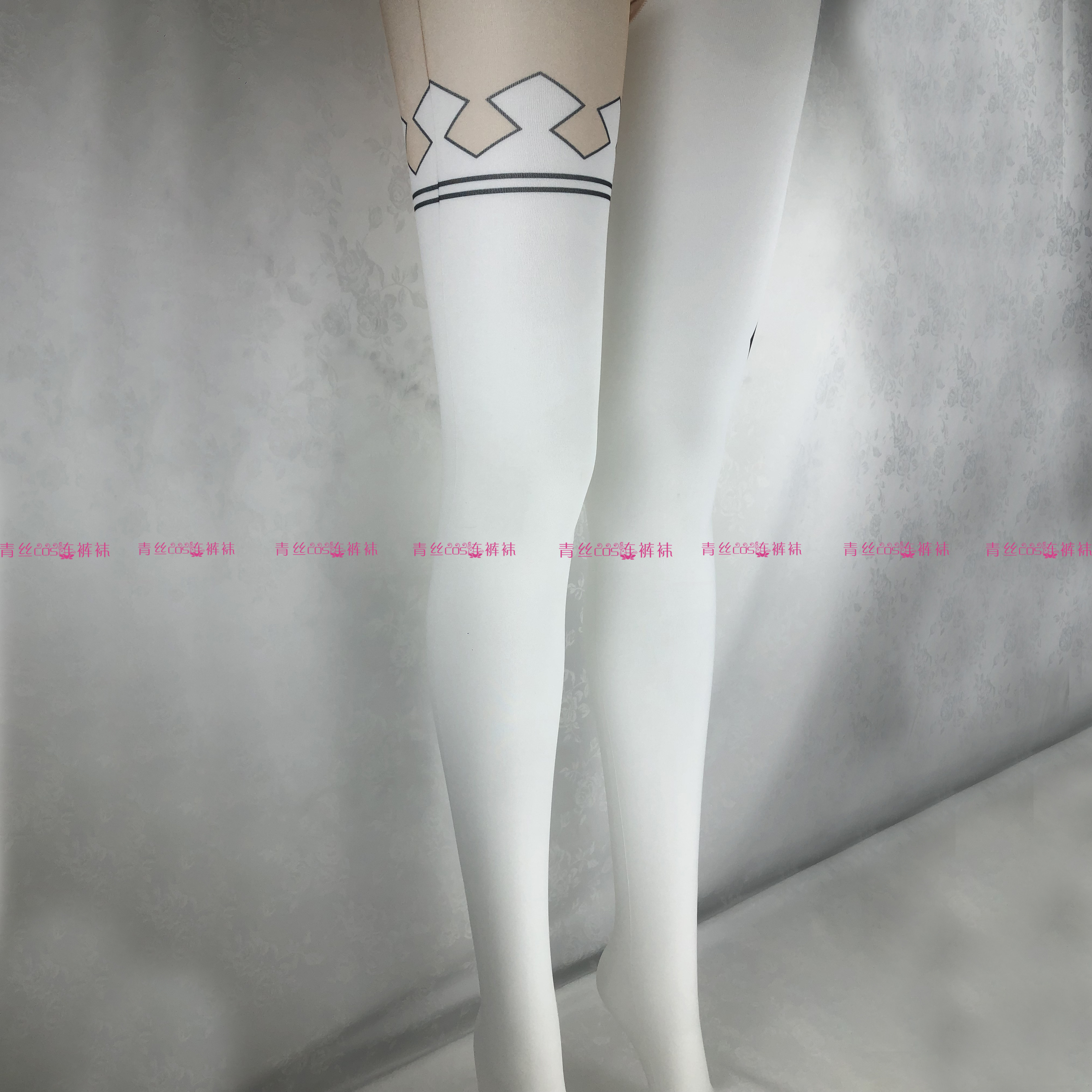 舞萌dx莎露朵cos连裤丝袜120d天鹅绒高温印花加长不掉档漫展裤袜,淘宝优惠券,粉丝福利购,淘宝优惠卷