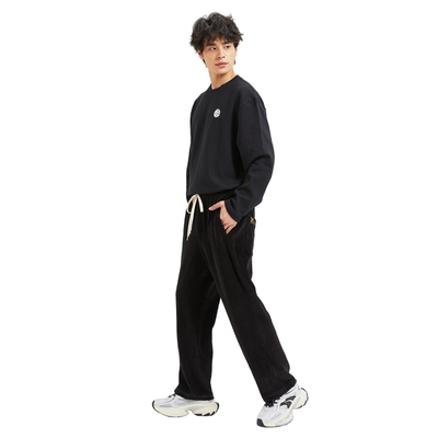 男士宽松休闲裤春秋季细条绒