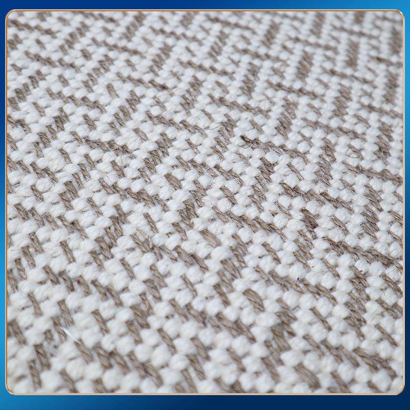 华峰羊毛地毯客厅茶几卧室满铺纯色地垫进口日系极简素色高级 - 图1