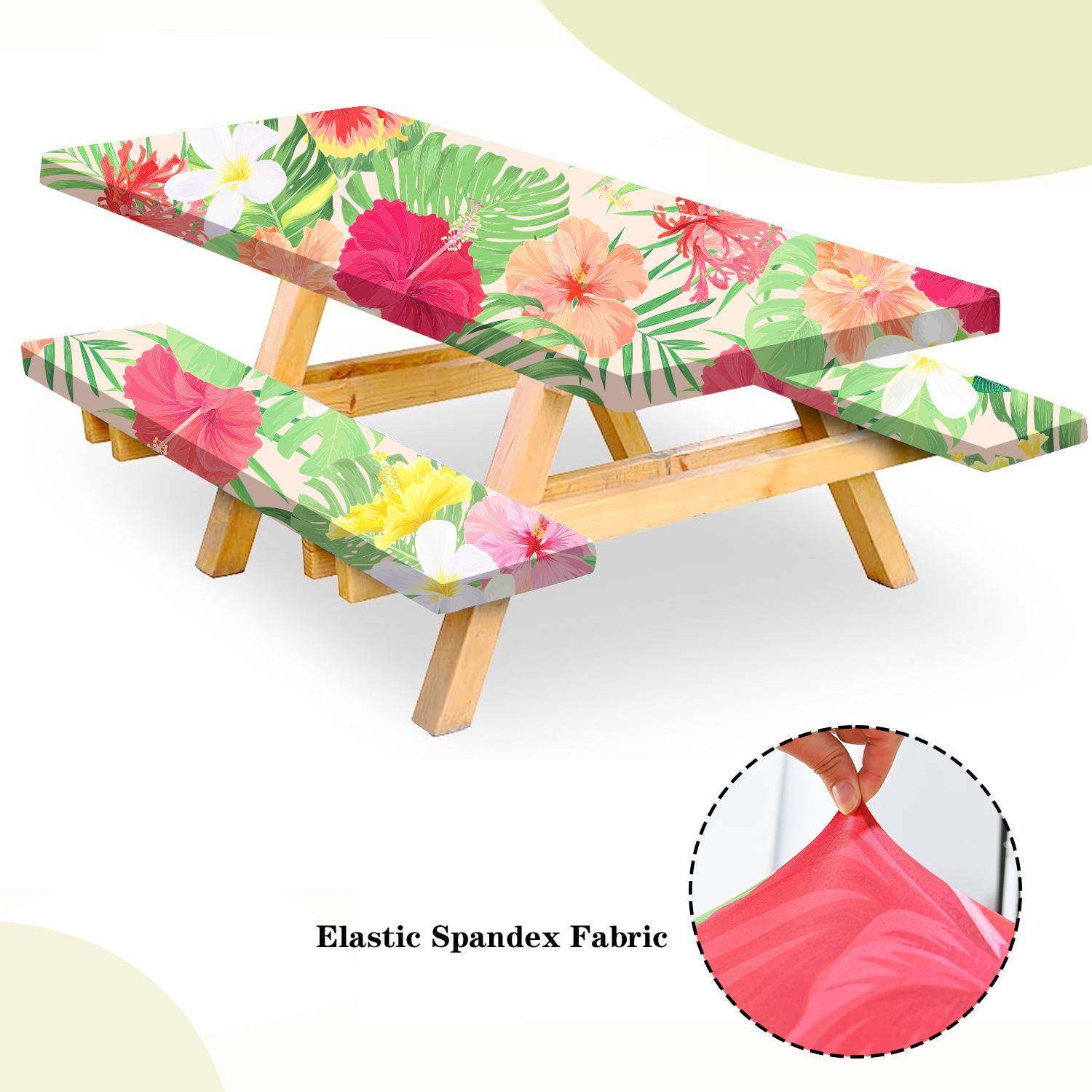 跨境包松全紧带弹力户外罩桌套桌印花ZT-AT-48野餐店西餐厅酒凳子,淘宝优惠券,粉丝福利购,淘宝优惠卷