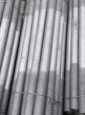 热镀锌双头螺杆套装电力横担专用M16M18*200*250*280*300*320*500