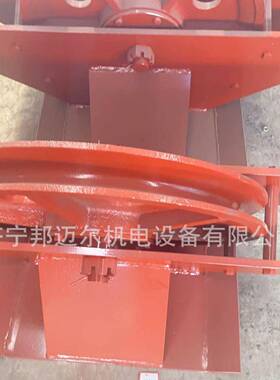 矿山运输无极绳绞车配件涨紧歪轮拉紧轮可来图做安装便捷邦迈