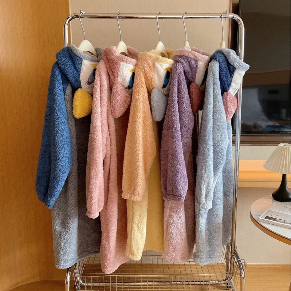 冬季新珊瑚绒家居服套装