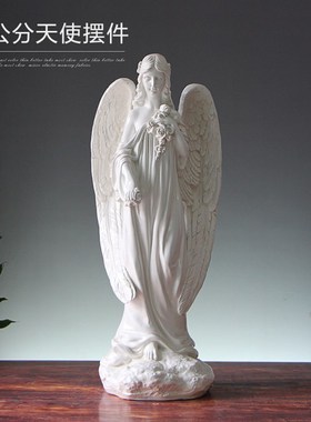 欧式家居天使饰品摆件花园酒店走廊别墅婚庆引路天使柜子天使雕塑