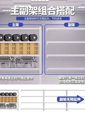 仓储货架置物架工厂收纳架商用储物架子仓库子钢制冷轧钢加厚
