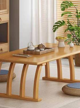 简约小炕桌炕几飘窗小茶几榻榻米古风矮茶桌卧室小茶桌子坐地家用