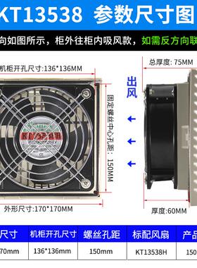 13538风扇125FZY通风过滤网组FB9808机柜过滤器防尘网罩170*170MM