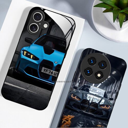 玻璃手机壳适用一加13 12 11 10 9R ACE2 2V 3V5PRO 宝马M3M4 - 图2