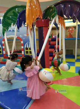 儿童淘气堡设备电动草莓椰子树新型儿童乐园设备室内游乐场