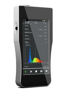 hp350彩色便携手持式分析波长色温光照度检测光谱照度计测光仪