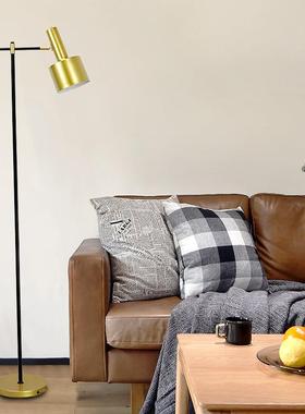 工作落地灯卧室客厅书房新中式北欧简约现代创意装饰学习立式台灯