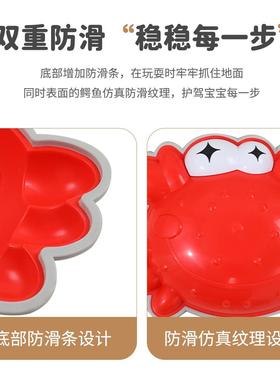 螃蟹玩具过河石儿童踩踏石体适能锻炼平衡板感统训练垫脚石