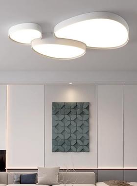 广东中山灯具客厅主灯简约现代大气极简三头卧室吸顶灯全屋灯具