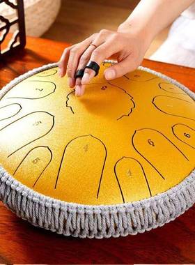 新款14寸15音D调空灵鼓手碟钢舌鼓无忧鼓设计款箭头款空灵鼓