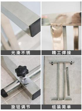 奕澜编织袋撑口器打包架子快递中转袋可拆卸调节不锈钢金属建包架