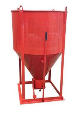 塔机纱桨料斗建筑塔吊专用混凝土料斗自动卸料塔机料斗立式塔吊料