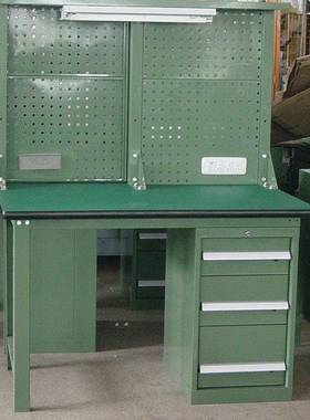 无锡现货防静电工作桌流水线中型工作台挂板工作桌