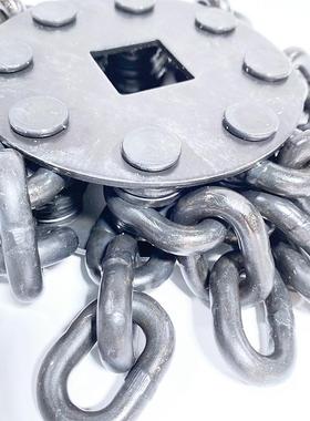 IMPA591234Rustibus400除锈机刮除机链条滚筒船用链条滚筒链条轮