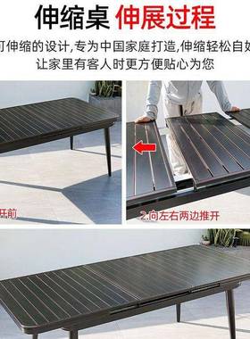 户外桌椅庭院室外别墅露天阳台休闲花园组合全铝合金防水防晒