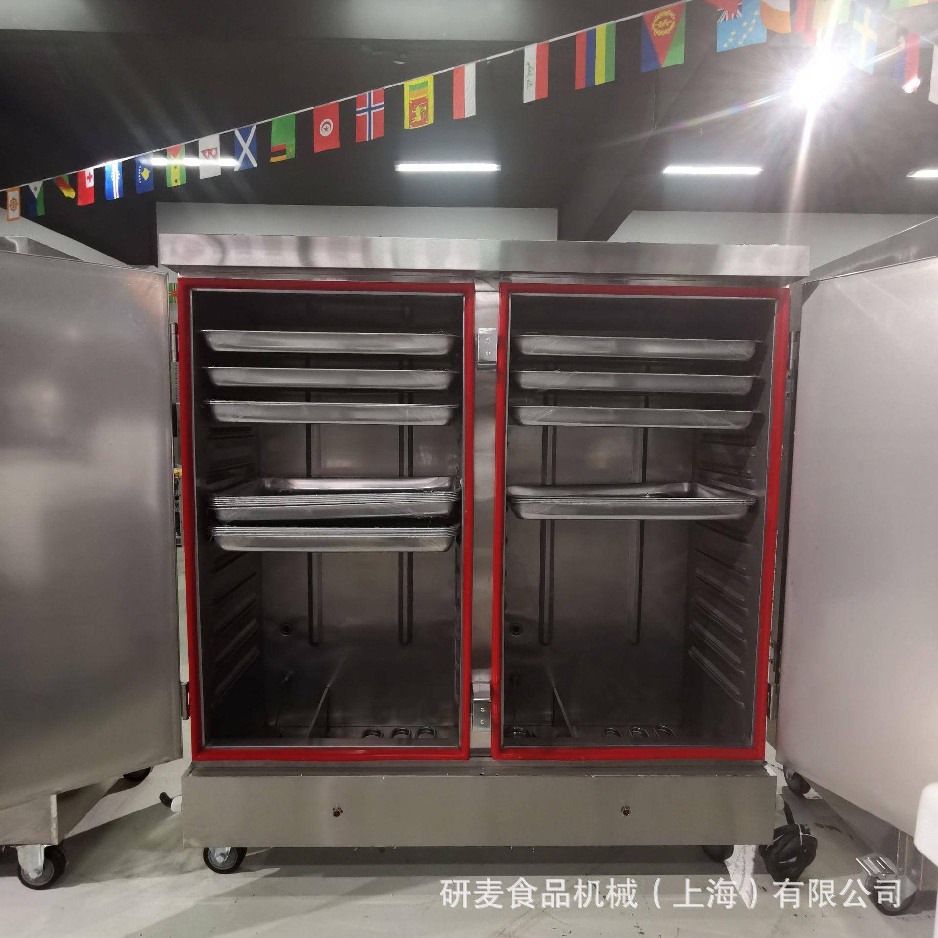 Rice steaming cabinet commercial electric steaming box canteen large capacity steaming truck chassis fully automatic steaming cabinet for rice, steamed buns and buns