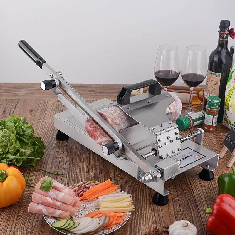 晟锋商用切片机 不锈钢切羊肉肥牛腊肉 火腿片刨肉机涮火锅 省力,淘宝优惠券,粉丝福利购,淘宝优惠卷