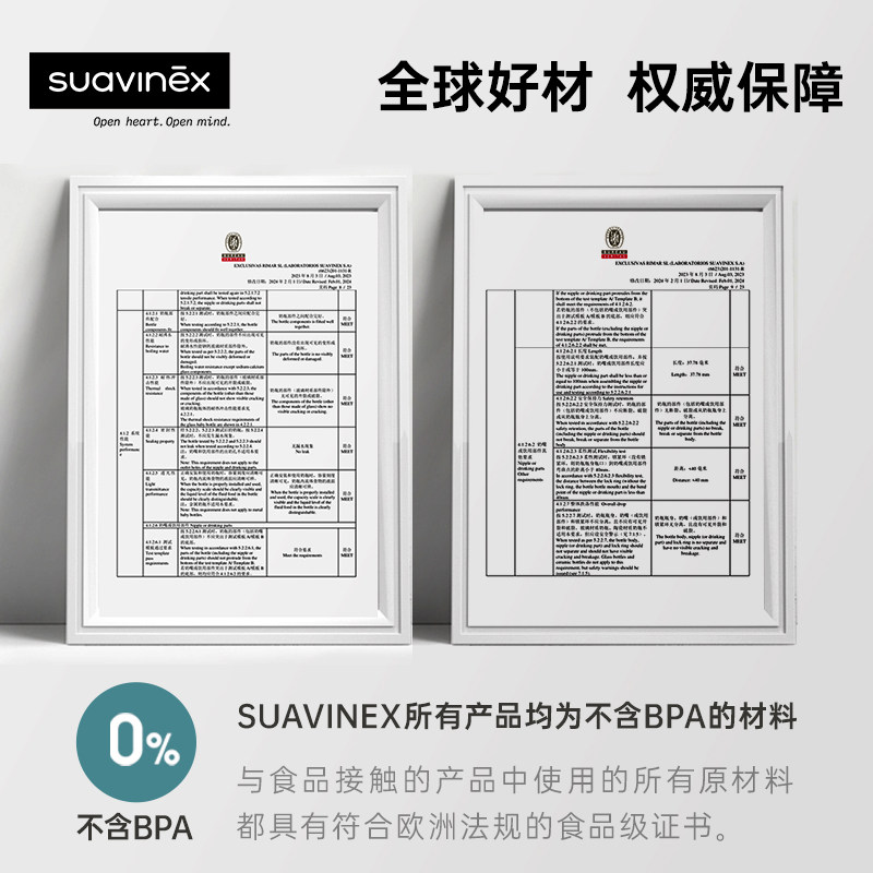 西班牙进口suavinex苏维妮新生婴儿见面礼盒实用满月奶瓶奶嘴套装,淘宝优惠券,粉丝福利购,淘宝优惠卷