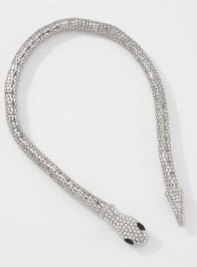 Snake Necklace Punk Personality Hip Hop Style Necklace Trend