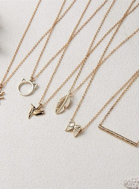 New Trendy Alloy Cute Elegant Sun Love Star Leaves Clover Un