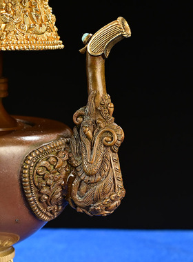 极速净水瓶慧宝纯铜供奉 贲巴壶 文贲巴壶用品佛前摆件净水壶宝瓶