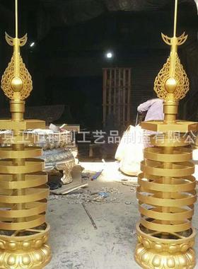 大型纯铜塔刹舍利塔雕塑铸铜文昌塔尖大型塔雕寺庙道观工艺品摆件