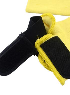 HTR海太尔0051芳纶双层防切割护腕臂阻燃隔热180度42CM