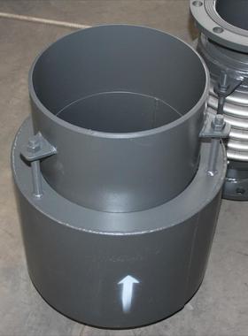 蒸汽管道直埋外压式波纹伸缩节无约束焊接式波纹管补偿器膨胀节