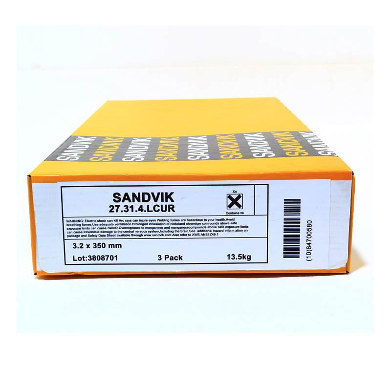 瑞典山特维克E2594-15焊条SANDVIK 25.10.4.LB双相不锈钢焊条现货 - 图1