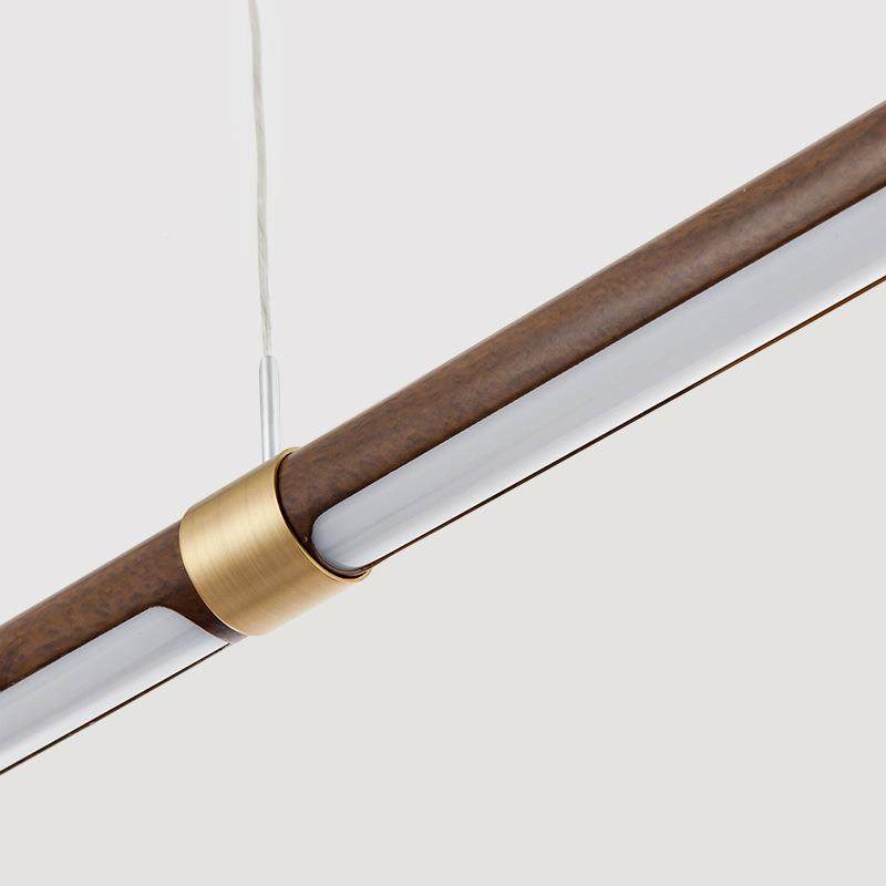 热灯卖新中式字长条吊灯一师茶室70931设计灯仿木纹办公室极简餐,淘宝优惠券,粉丝福利购,淘宝优惠卷