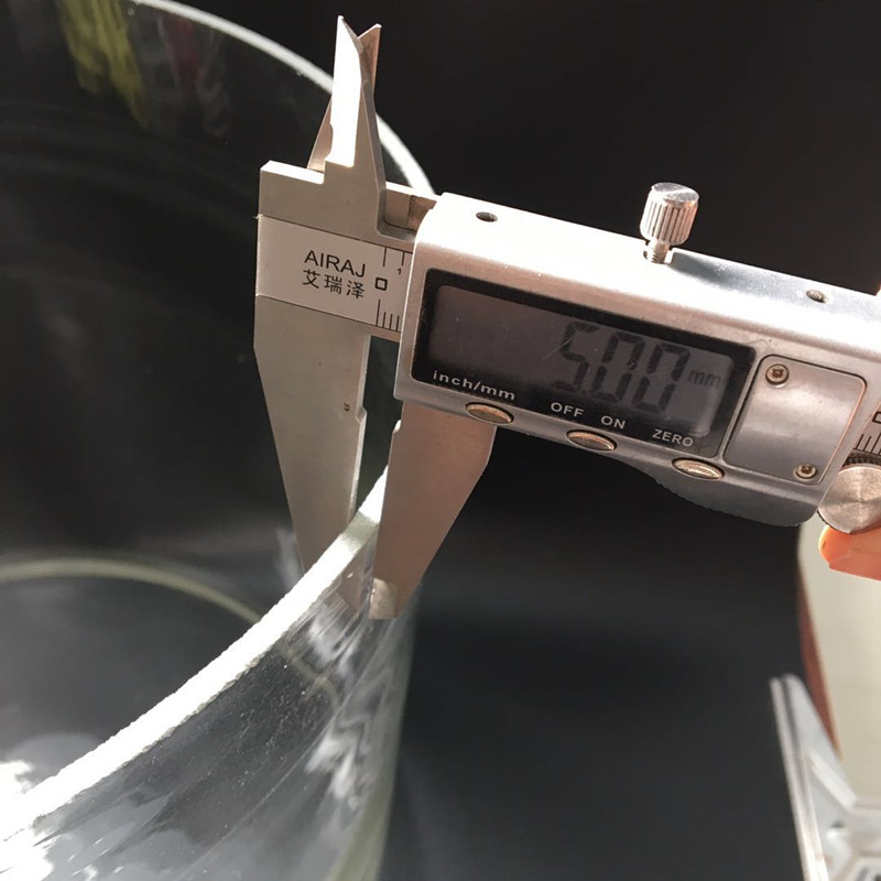 。玻璃水槽00*00mm圆形玻璃缸 0cm*0cm 实验室用玻璃器皿玻璃管 - 图3