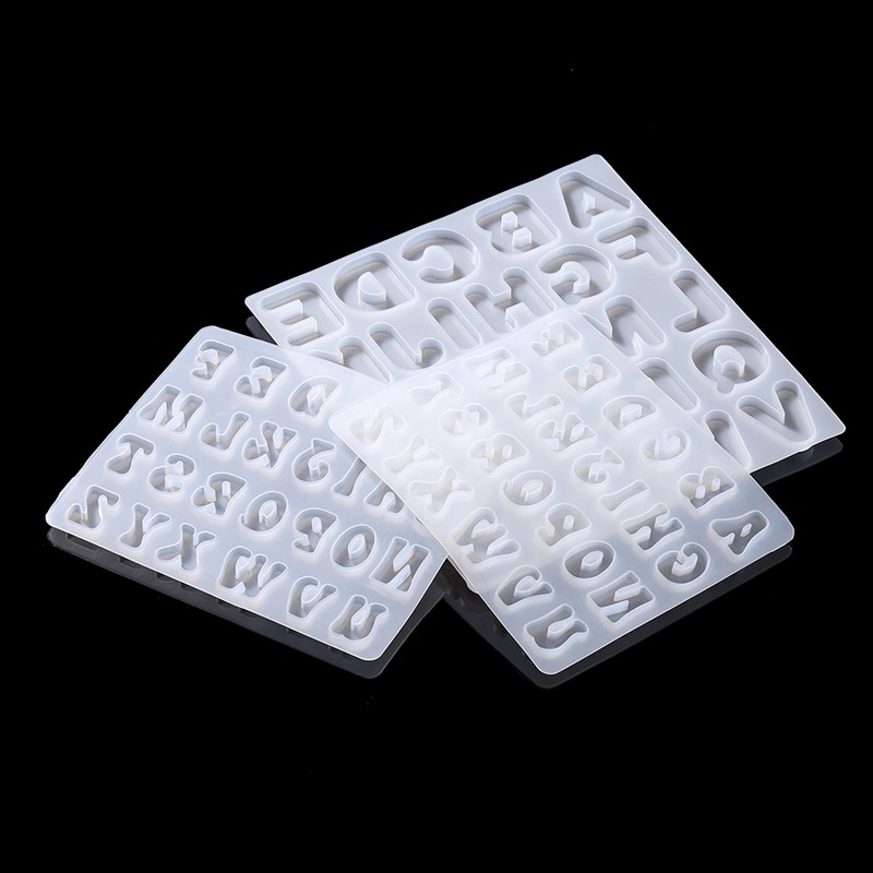 推荐Alphabet Epoxy Resin Silicone Mold Letter Number Mould D - 图3