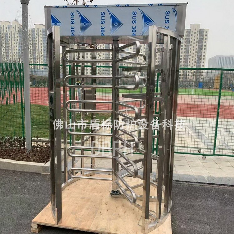 Station unit construction site attendance one-way two-way turnstile intelligent access control fence turnstile one-way door