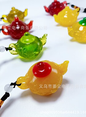 蜜蜡手把件打麻将赢钱把玩件把把