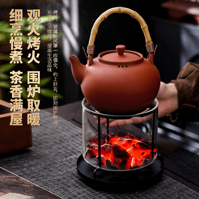 观火围炉煮茶碳炉暖手煮茶壶家用户外野餐碳烤炉功夫茶具配件炭炉,淘宝优惠券,粉丝福利购,淘宝优惠卷