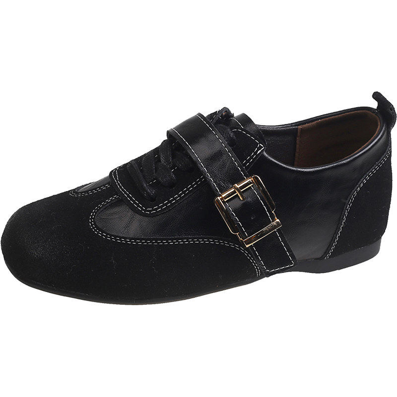 时尚英伦风德训鞋女2026春季新款爆款平底百搭乐福鞋气质休闲单鞋,淘宝优惠券,粉丝福利购,淘宝优惠卷