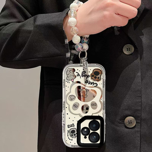 适用realme真我Neo7Turbo手机壳realmeNeo保护套RMX5062新款GTNeo化妆镜面镜头全包防摔外壳OPPO男女小狗爪印 - 图1