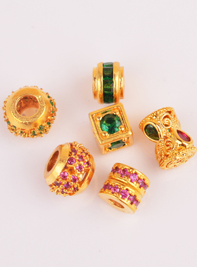 IOEKO久不掉色沙金烧蓝珐琅方糖