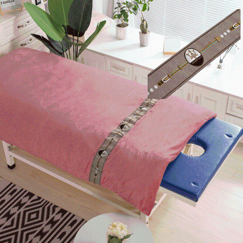 美容床院被子被h套水晶绒保暖单件足浴推拿按摩被罩可拆洗加厚冬,淘宝优惠券,粉丝福利购,淘宝优惠卷