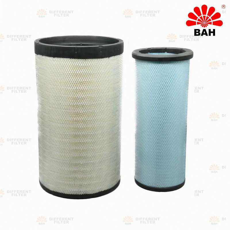挖机 空气滤芯滤清器K3050PU AA2960 AF26433 AF26434 - 图0