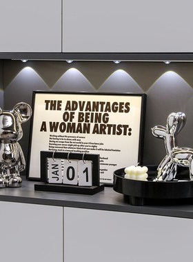 入户玄关装饰摆件钥匙收纳鞋柜置物架客厅电视柜酒柜现代家居饰品