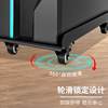 Computer host bracket thickened steel plate office home chassis bracket silent wheel host mobile base tray