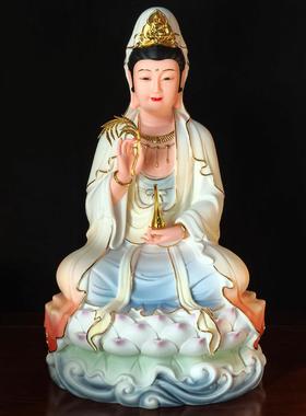 观音菩萨家用供奉观音佛像陶瓷汉白玉观音菩萨家用供奉观音佛像