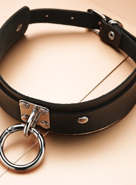 Sexy Punk Rock Gothic Chokers Necklace PU Leather Bondage Co