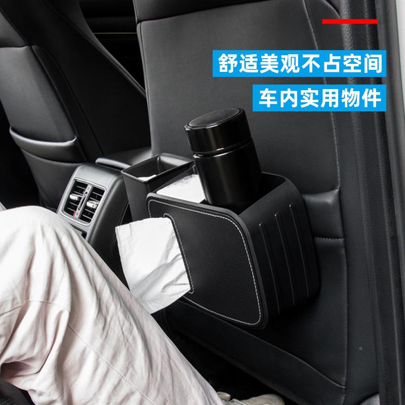 车载车11278垃圾置物箱雨伞纸巾盒用收纳兜储物盒箱汽桶车内饰用 - 图3